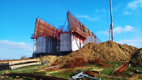 II etap budowy - nawa główna