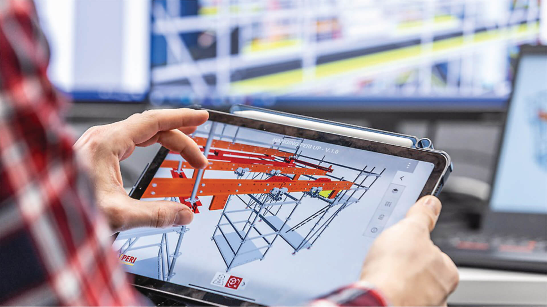 Wir machen geplante Lösungen greifbar. Sehen Sie Ihre Schalungs- und Gerüstlösungen so, wie sie in der Realität umgesetzt werden - jederzeit und überall. Unsere Visualisierungen machen komplexe Konzepte transparent und leicht verständlich.