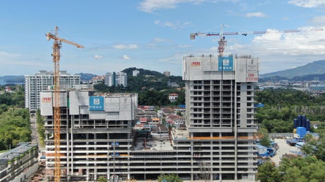 Jesselton Twin Towers, Kota Kinabalu, Sabah