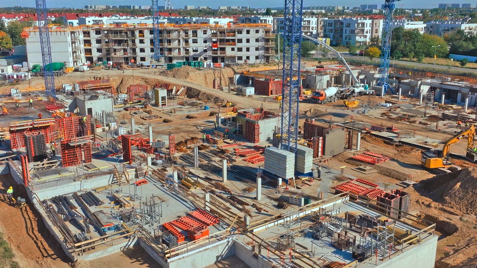 Budowa zespołu budynków mieszkalnych wielorodzinnych przy ul. Literackiej w Poznaniu