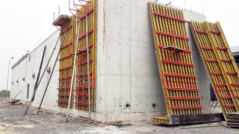 multi-using times of VARIO GT 24 formwork system<br/>