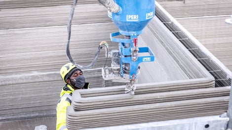 <p>Im September 2020 hatte PERI das erste Wohnhaus Deutschlands in Beckum (Nordrhein-Westfalen) mit einen 3D-Betondrucker gedruckt. Jetzt wurde dieses Projekt vom Rat f&amp;uuml;r Formgebung mit dem German Innovation Award ausgezeichnet.</p><br/>