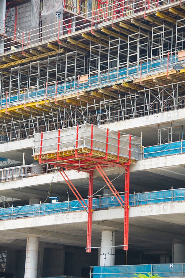 RCS Landing Platform for easy lifting of PD 8 Tables and loose formwork