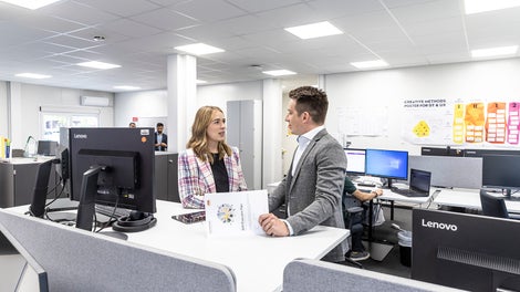 Conversation in the office about BIM 