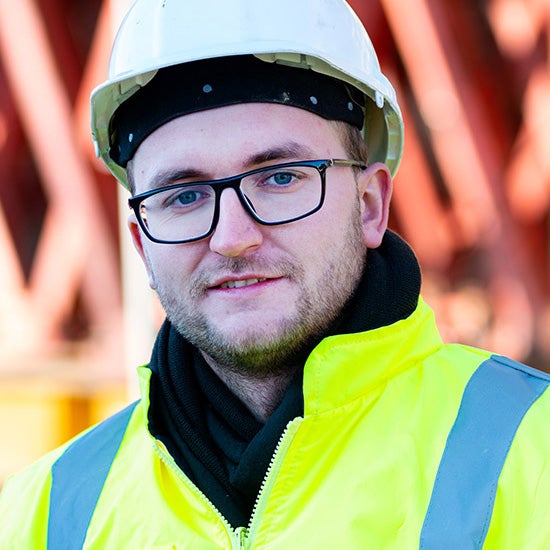 Mateusz Bednarz - kierownik robót mostowych