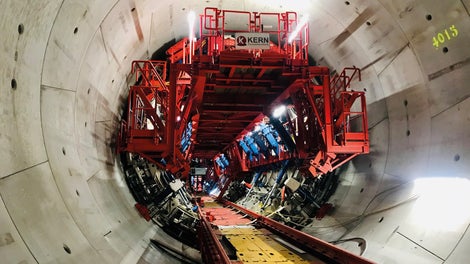 VTC Tunnel Formwork Carriage og SB Brace Frame 