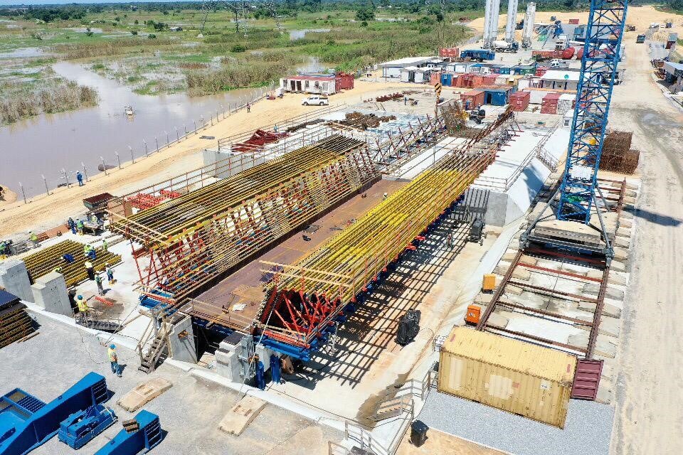  formwork on the second niger bridge project 