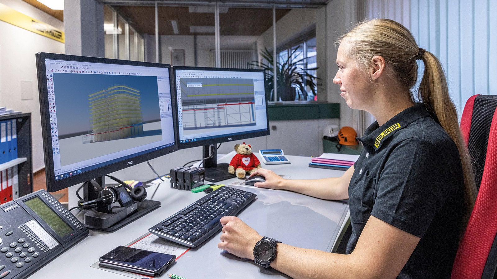 The team at Meier + Ritter AG was able to implement the design themselves using conventional 3D planning software and, thanks to BIM planning, were able to keep track of the progress of the project at all times.