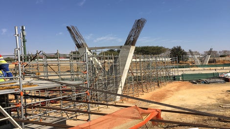 VARIO for pedestrian bridges on the N17 in Ekurhuleni, Gauteng