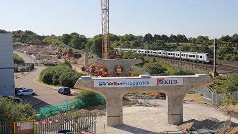 Infrastructure formwork for a driverless rail link service.