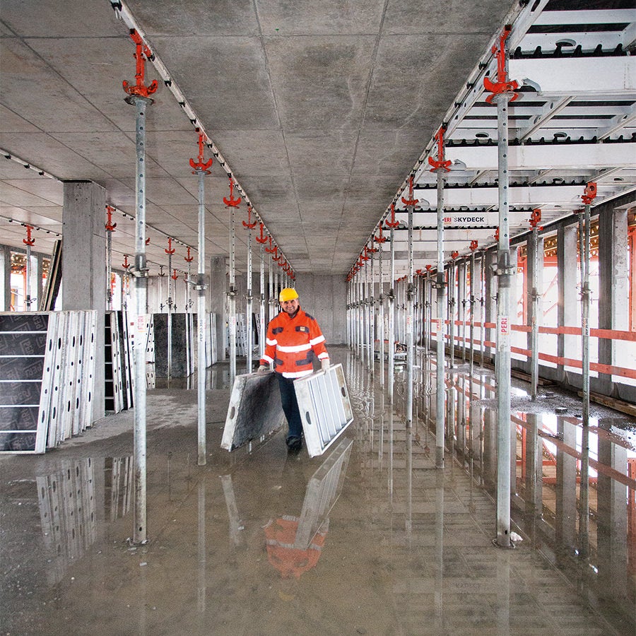 最大模块约15公斤，保证了简单、快速的施工过程。