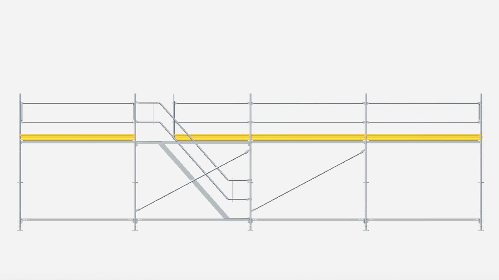 <p>Lengde: 10 meter<br /><br/>Arbeidsh&amp;oslash;yde: 3 meter<br /><br/>Bredde: 1 meter<br /><br/>Areal: ca. 44 m&amp;sup2;</p><br/><br/><p><strong>Komplett stillaspakke fra kr 28 000</strong></p><br/>
