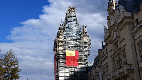 Consolidare, reabilitare și amenajare –Turn cu ceas 