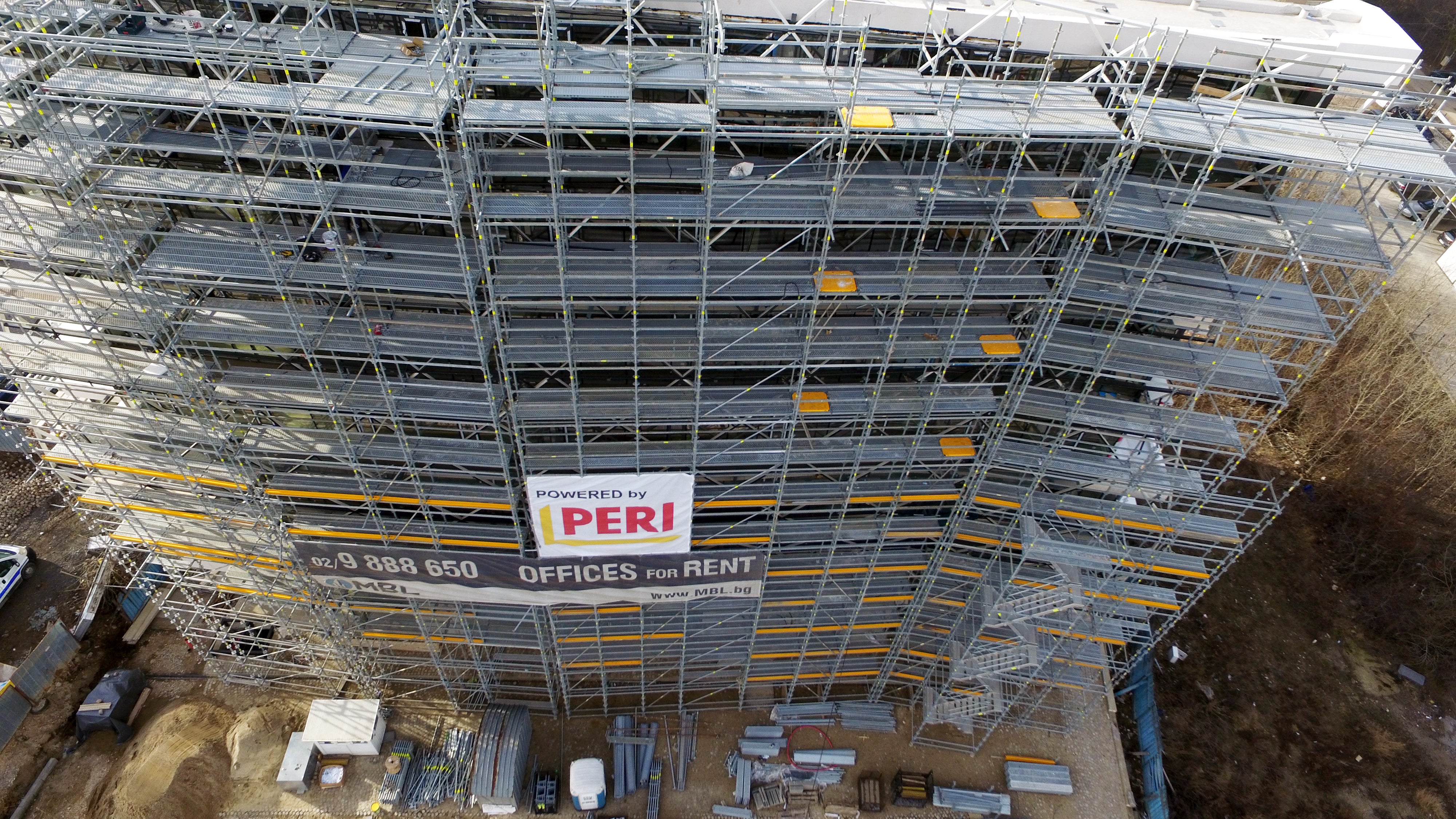 Скелето може да се надстрои до всяка необходима височина, дължина и широчина на сградата 