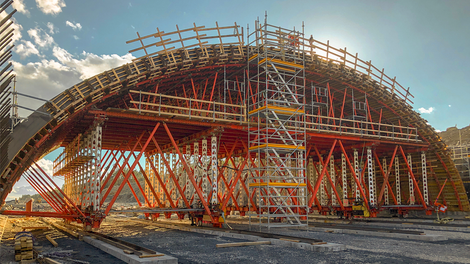 Faunapassasjen - den største forskalingsvognen som har blitt prosjektert i PERI Norge AS