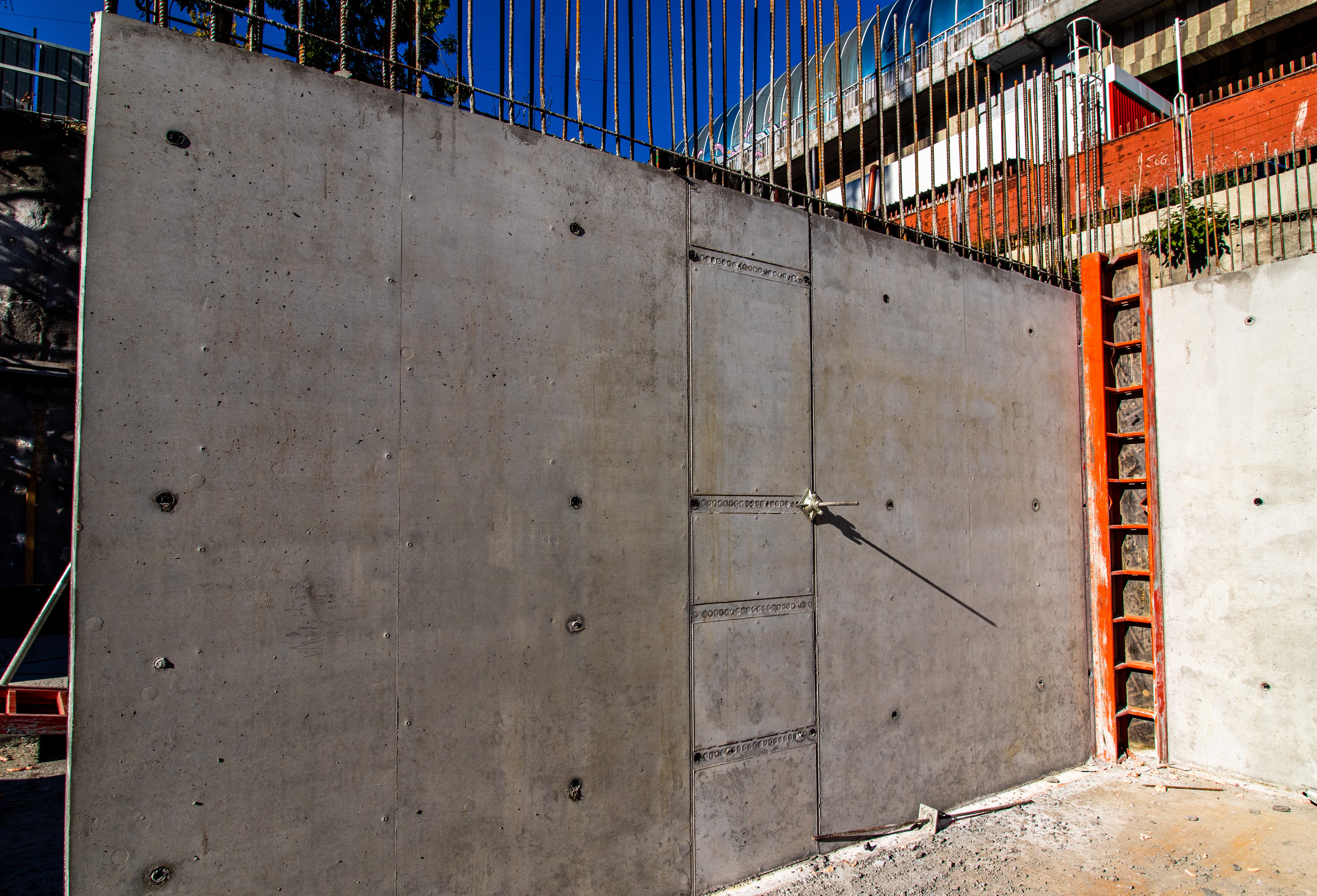 Кофражът TRIO отговаря на най-високите изисквания за равномерно полагане на бетонната смес и резултатът от това е видим