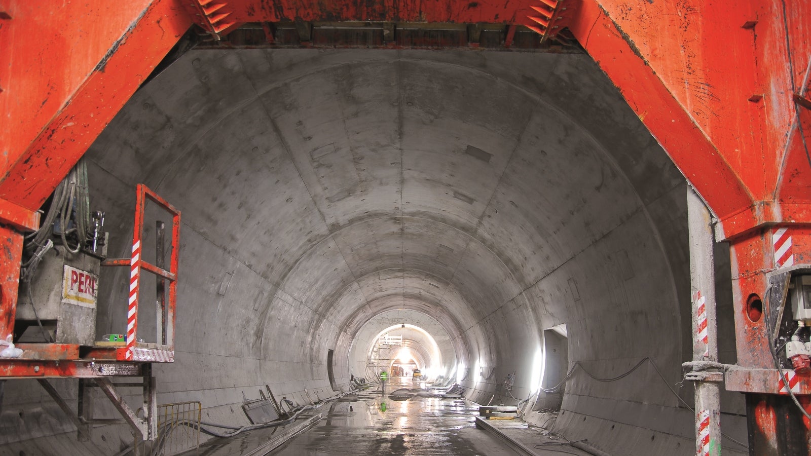 Vista do revestimento final