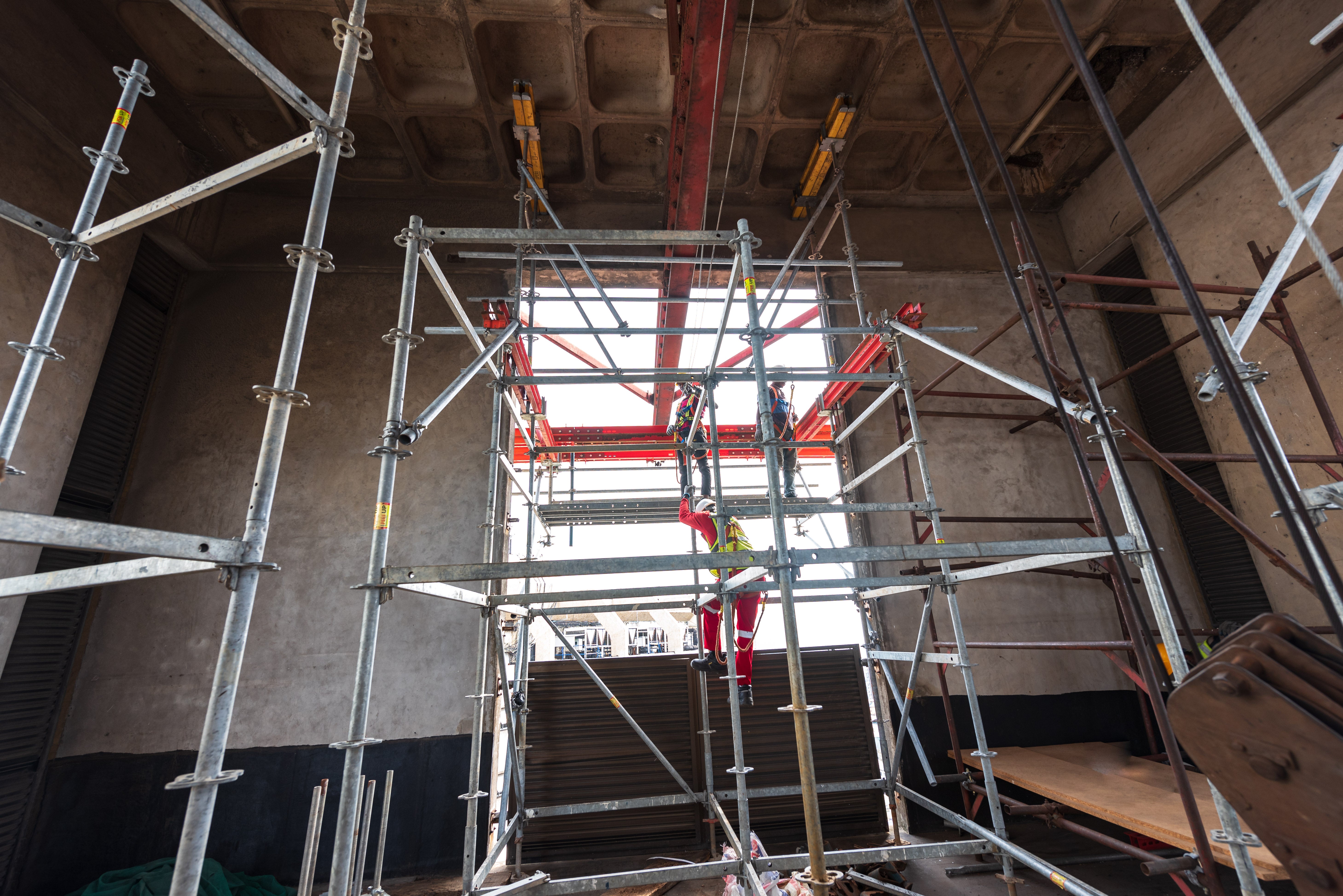 First Bank head office Façade improvement