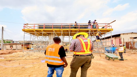 Bridge Construction on Abiola Street by Geld Construction