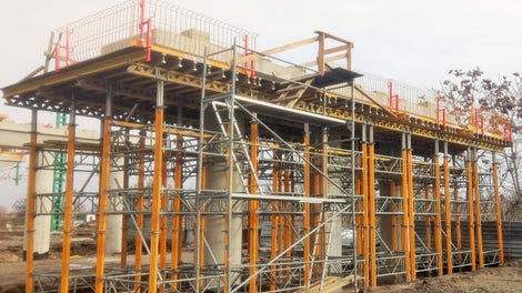 Подпорно скеле за ригел - МULTIPROP кули и PROKIT система за безопасност