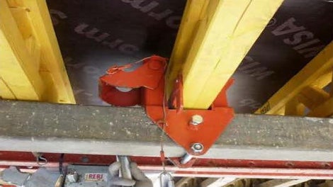 Verrou de palonnier du FLEXIDECK