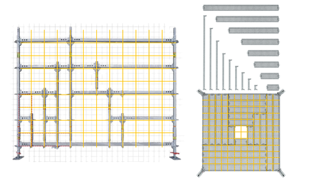 Ponteggio multidirezionale PERI UP Flex 03