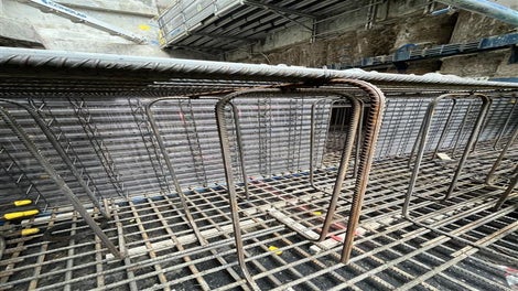 The strength and consistency of the construction joints are key benefits of BECOSTOP, which also ensures that the diameter of the reinforcement steel does not need to be increased.