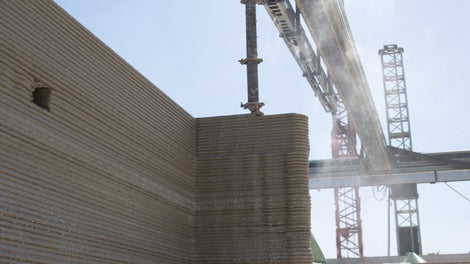 Das neue Vereinsheim für den SC Capelle in Nordkirchen wird gemeinsam mit PERI 3D Construction, einem Vorreiter auf dem Gebiet des 3D-Baudrucks, realisiert.