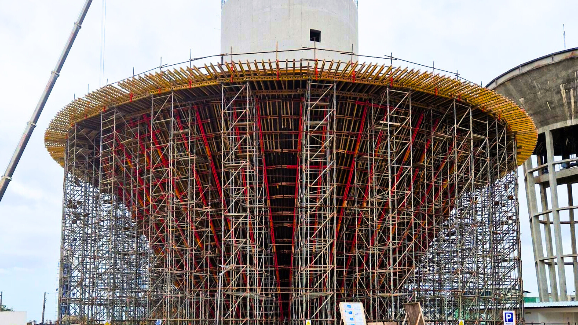 Ivory Coast water treatment plant.