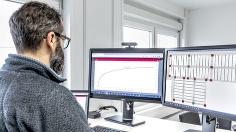 You can analyse the data collected from the sensors and submitted to the cloud in real-time from anywhere