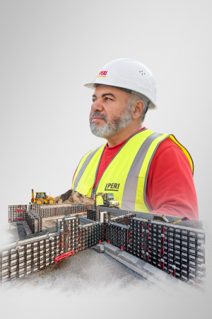 Vom Fundament über Wand und Decke bis zur Fassade: Als Experte für Schalung und Gerüst bietet PERI umfangreiche Lösungen für den Hochbau – wirtschaftlich, sicher und flexibel einsetzbar. Erfahren Sie mehr über die Vorteile unserer durchdachten Systeme in den einzelnen Bauphasen.