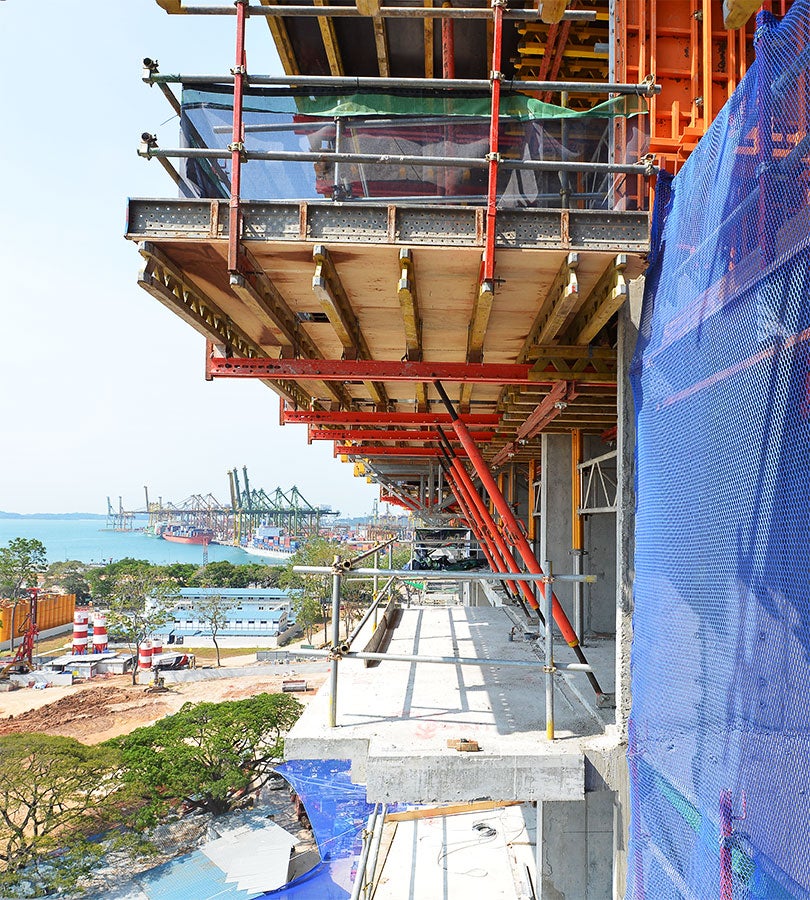 SKYTABLE showing support for staggered balconies