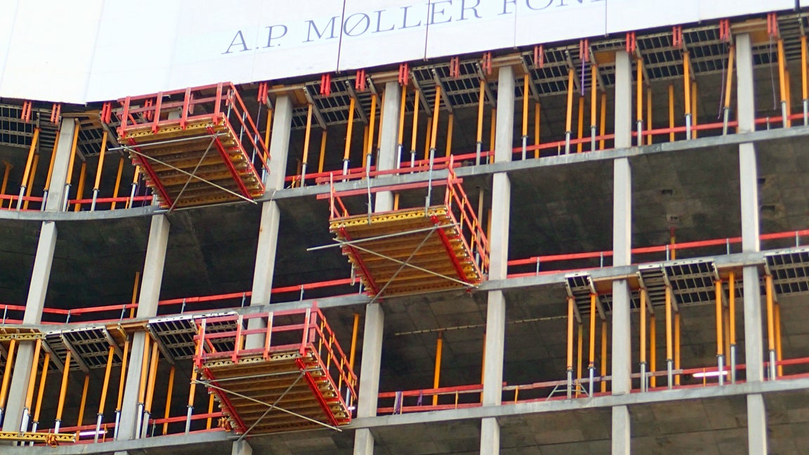 RCS MP materielplatforme til hurtig flytning af materiel mellem etagerne