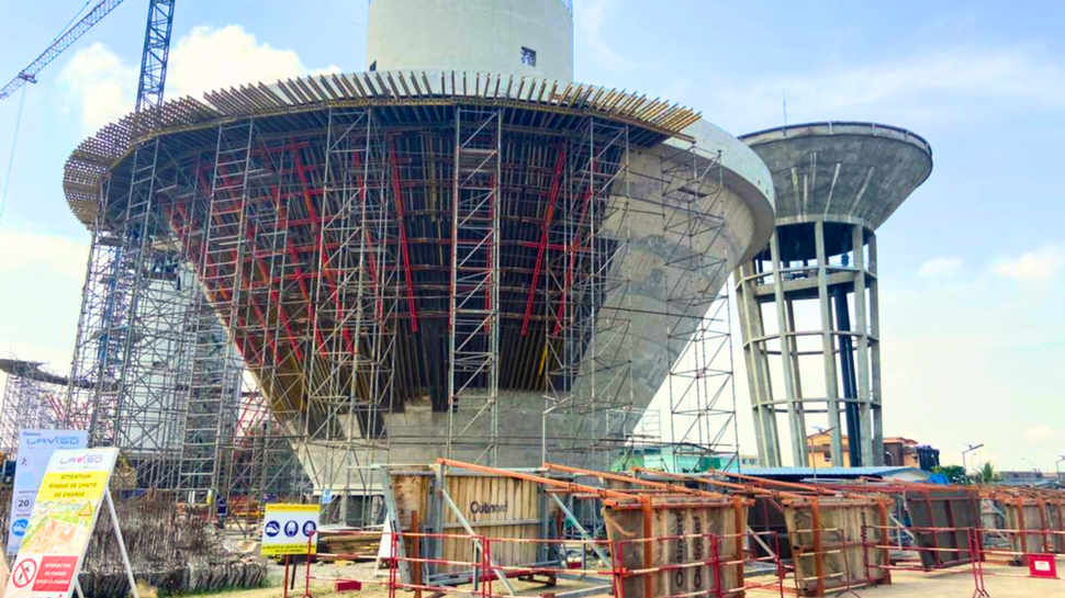 Ivory Coast water treatment plant.