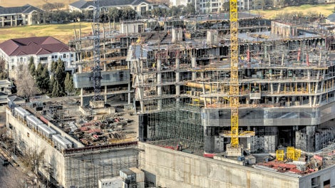 Creative formwork for Sasol’s new head office in Sandton