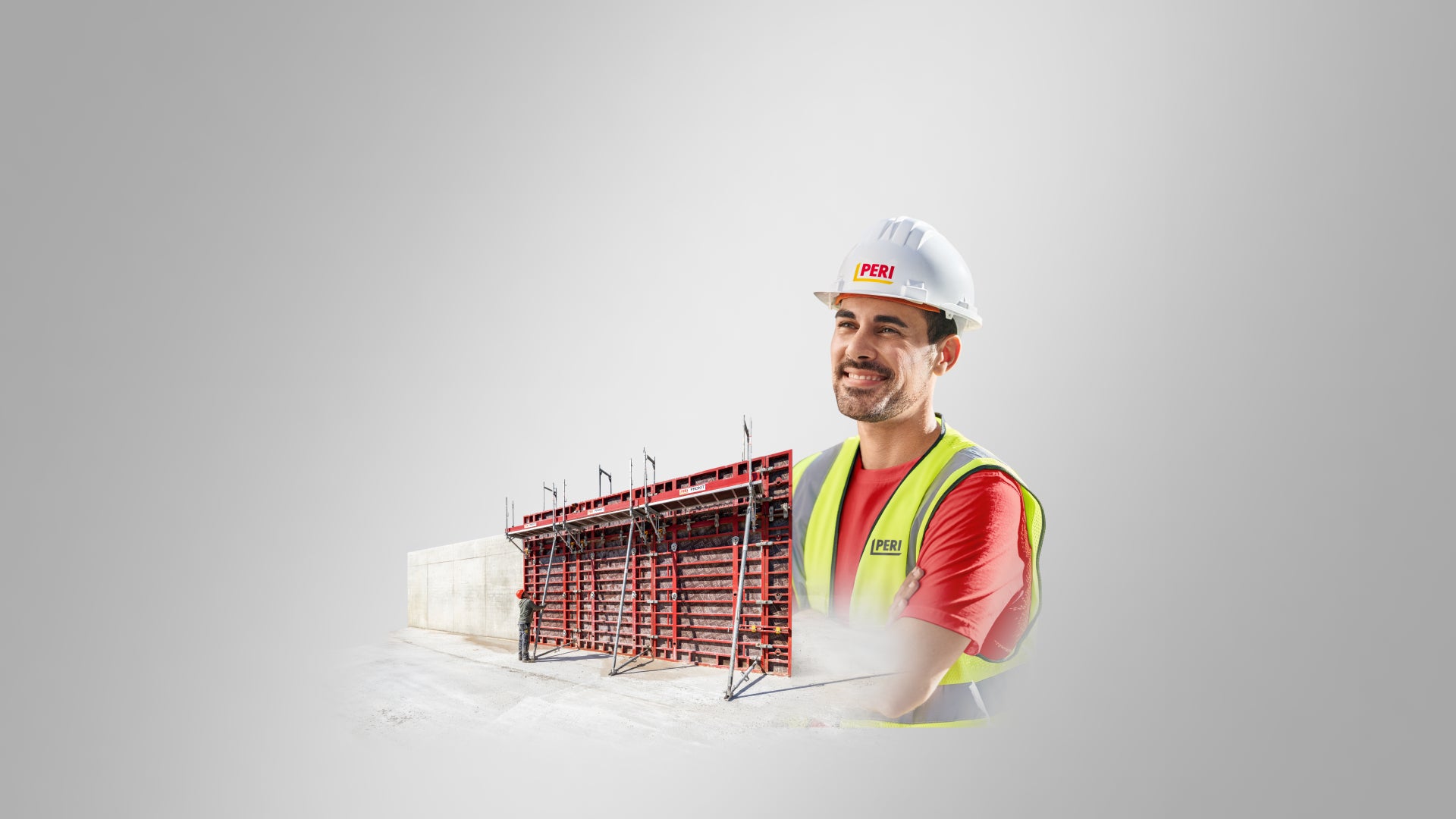 Schnelles und sicheres Schalen von Betonwänden im Hochbau
