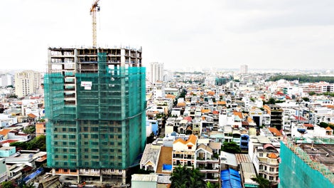 Located in Binh Thanh Dist., Ho Chi Minh City, in the middle of a crowed residential area