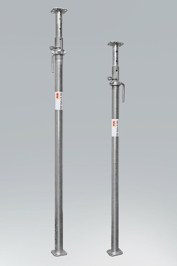 With two versions of the PEP Alpha Slab Prop, PERI introduces new, more cost-efficient props to the market.