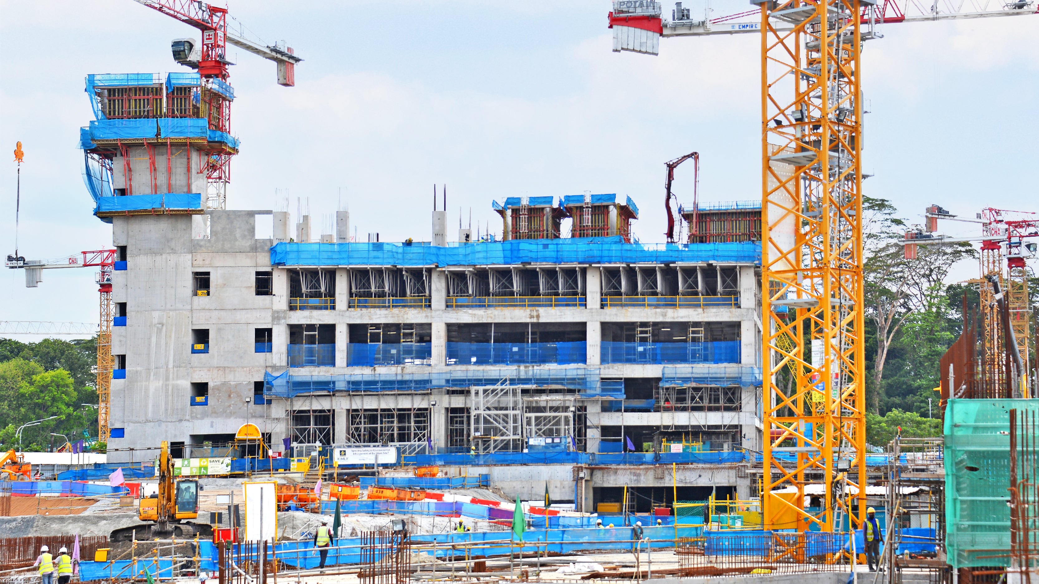 Site progression March 2021