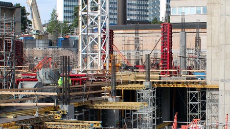 GT 24 –puupalkkeja oli projektissa käytössä yhteensä yli 26 000 m.