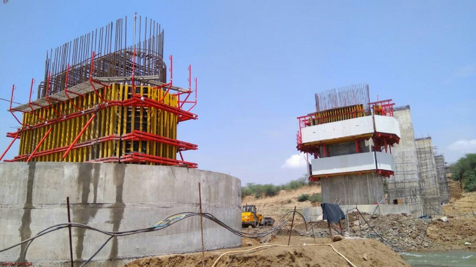 HFL Bridge Across River Chambal.
