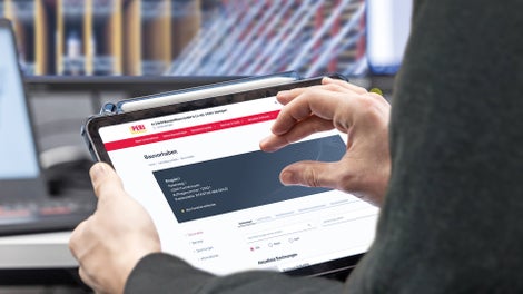 Digitale Lösung myPERI Kundenportal 