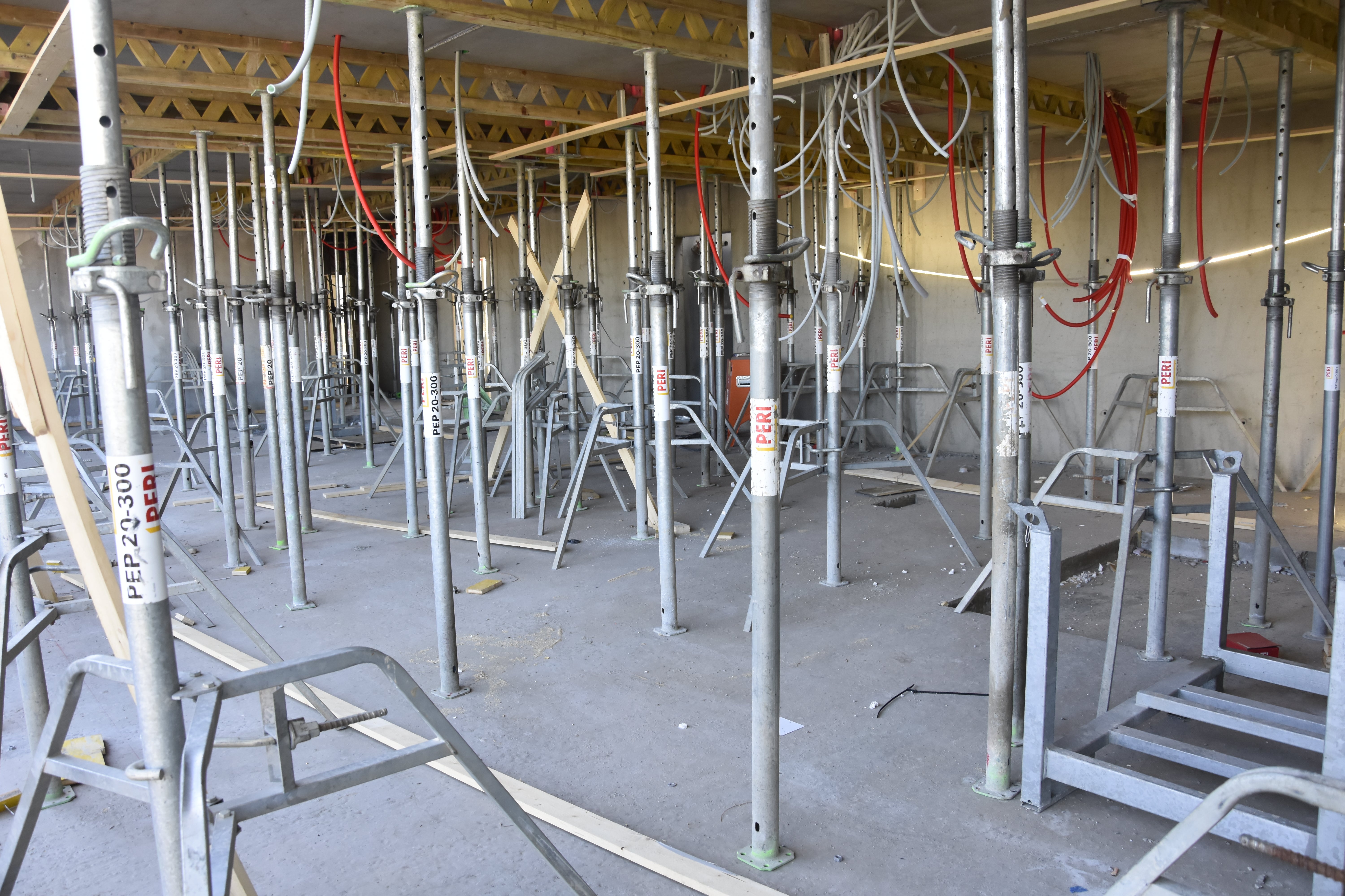 PEP Ergo dekkestøtter og GT 24 forskalingsdragere