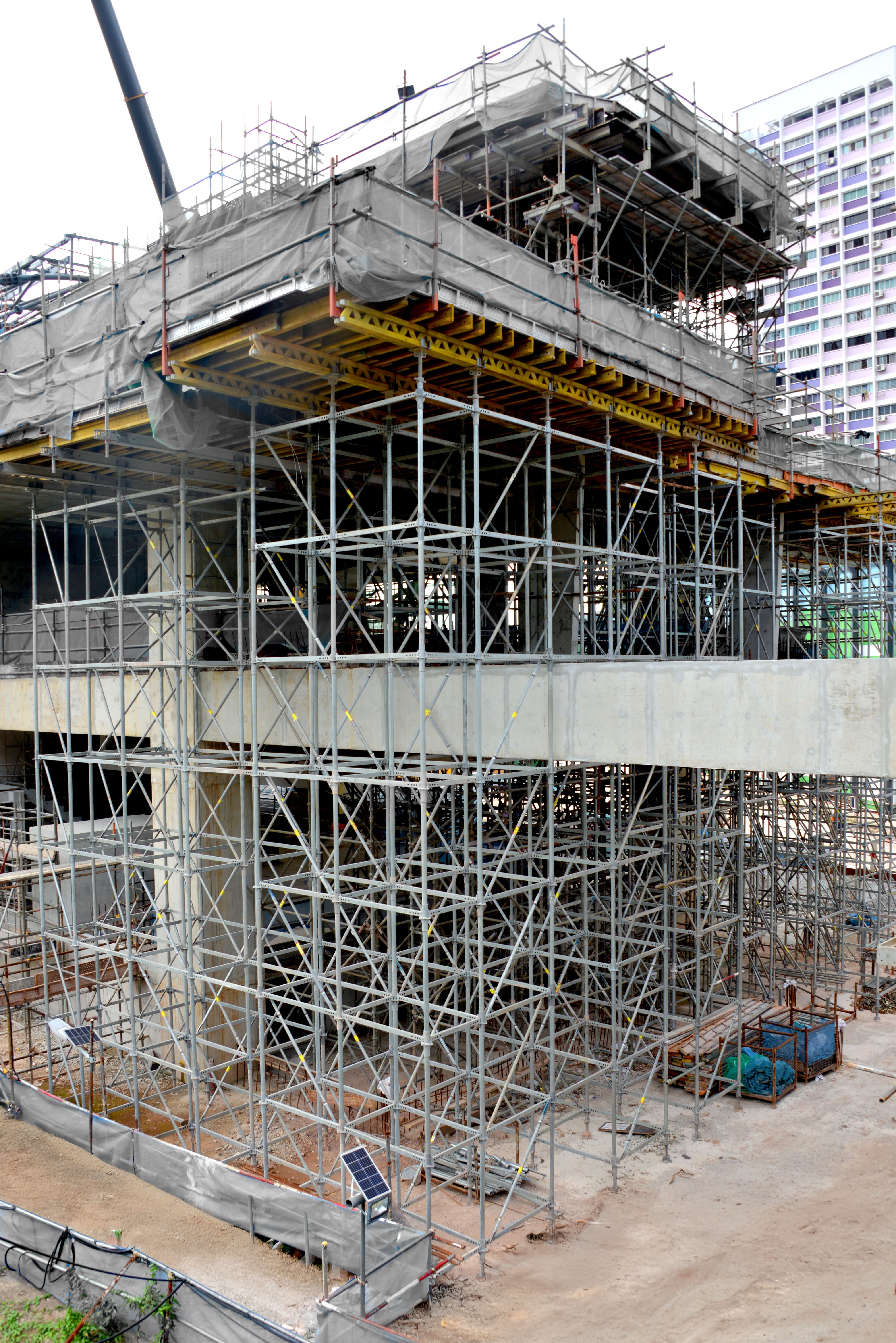 Easy, fast and safe assembly of PERI UP MD (PS100)