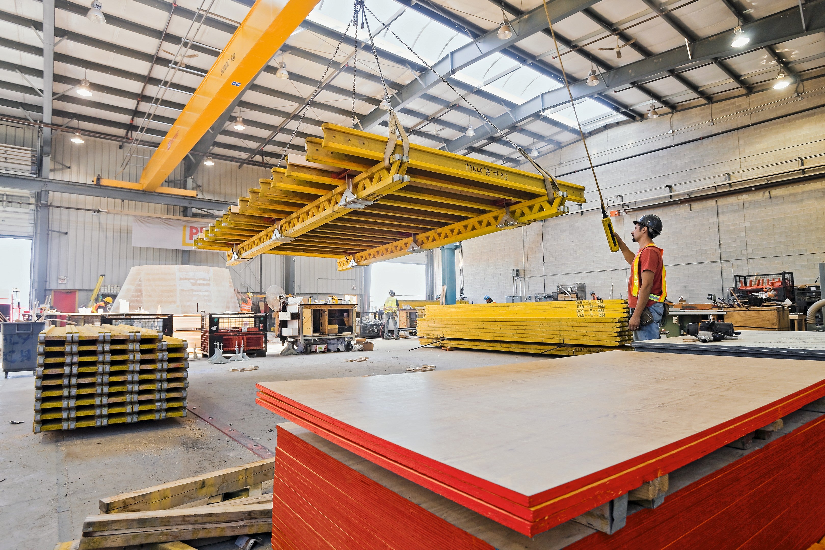 CNC Cutting and Formwork Assembly