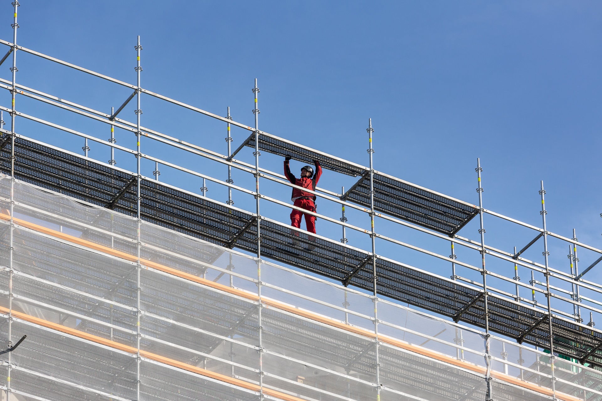 Belagsebenen sind im Normalfall lückenlos, da jedes Feld mit Systembelägen komplett und ohne Stolperstellen ausgelegt wird<br/>