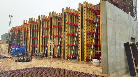 VARIO til bagside af væg samt pilastre