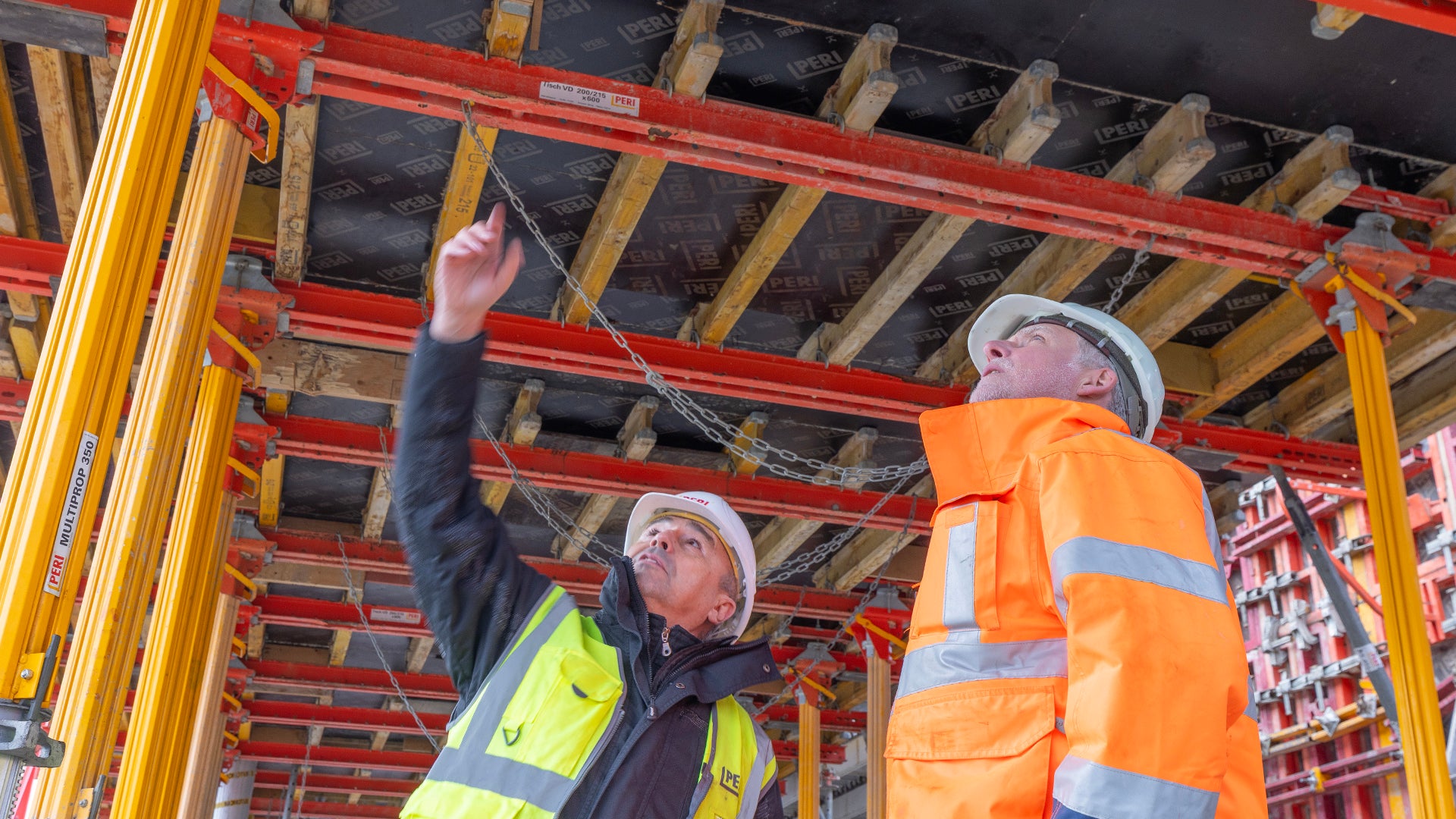 Die Berliner PERI Ingenieure boten kompetenten Baustellensupport – im Rahmen einer partnerschaftlichen Zusammenarbeit.