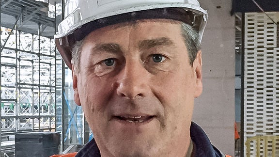 Being in the industry for many years, I found the PERI UP Flex system to be the most adaptable and versatile system that I've used, with multiple sizes of a deck, ledgers and accessories. Working at such heights with limited crane access for moving material was enhanced by the lighter weight components and better deck-to-ledger connections. In addition, the accessories ensured a high level of operational flexibility.