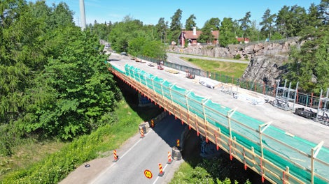 Itäväylän siltojen korjaus, Helsinki